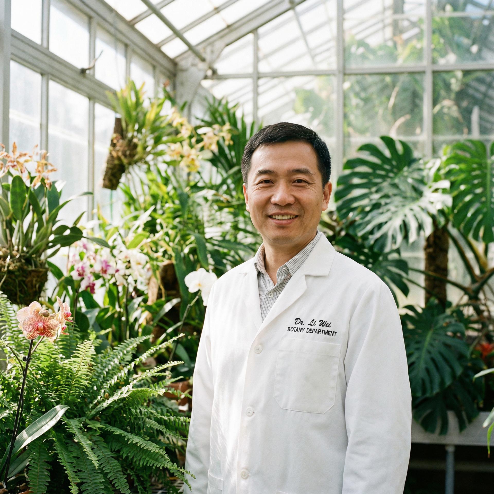 小马拉大车植物视频专家李伟博士