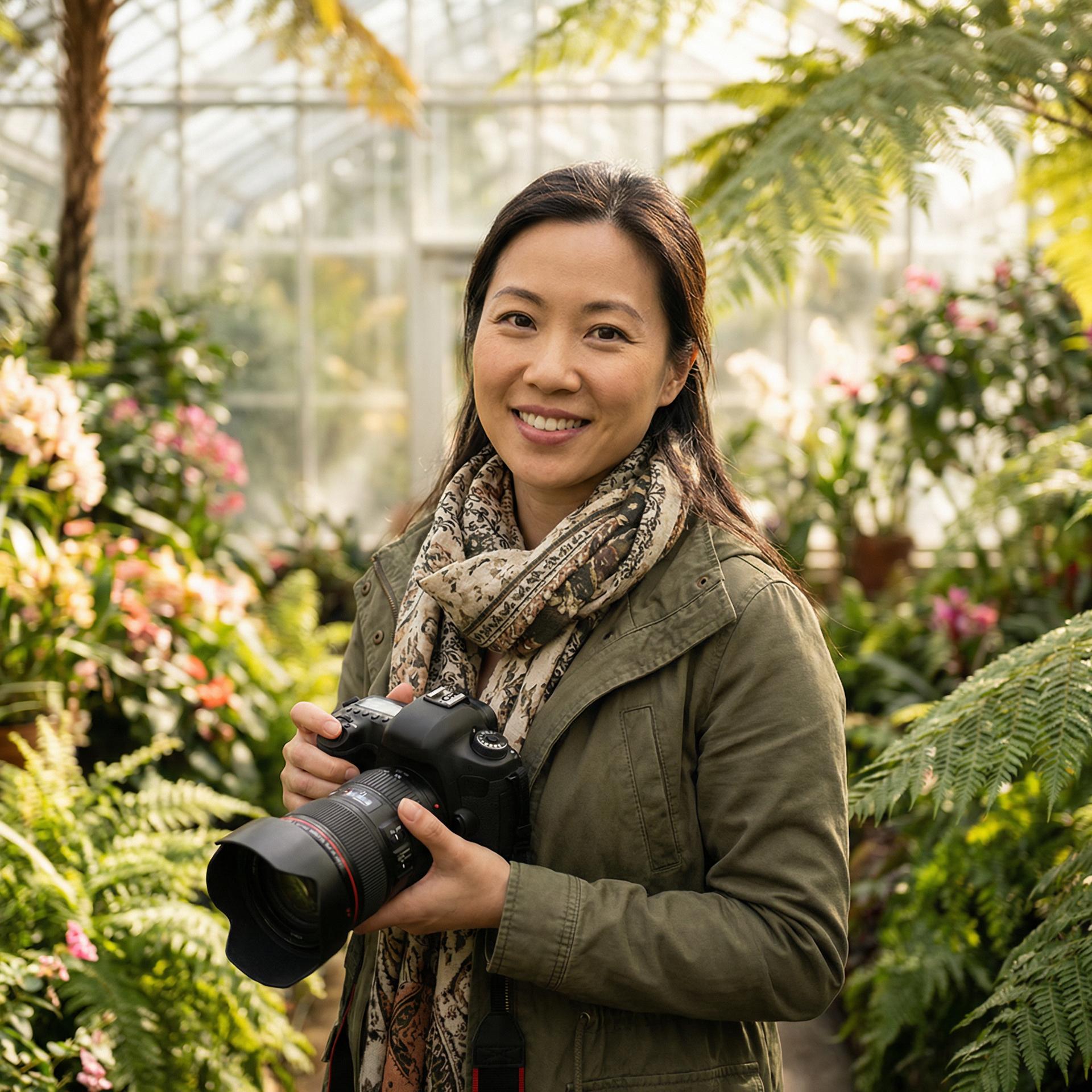 小马拉大车植物视频摄影师陈雨萱
