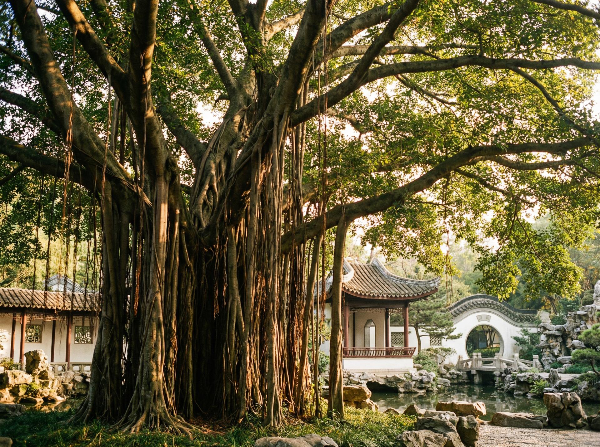 小马拉大车百年古榕树纪录片视频 - 小马拉大车植物视频社区