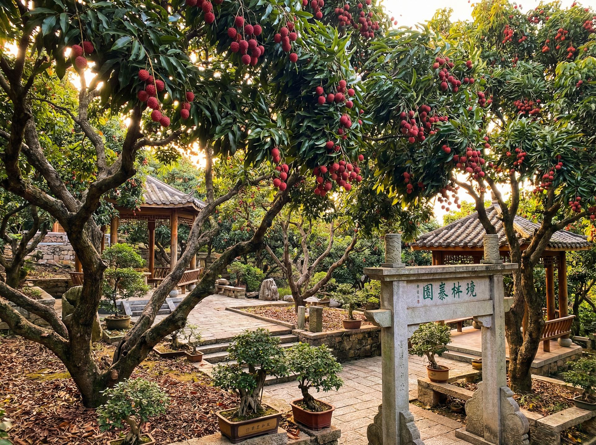 小马拉大车荔枝树果园视频 - 小马拉大车植物视频社区